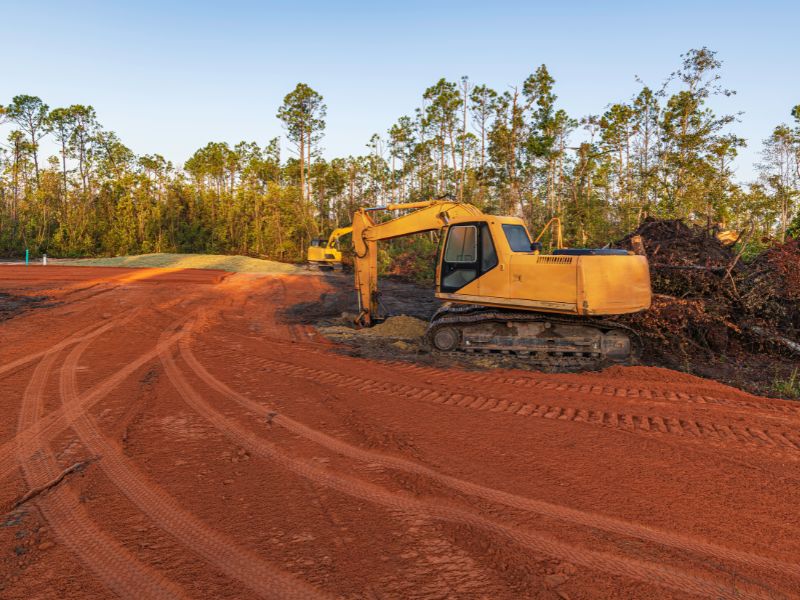 grading and land clearing milton fl